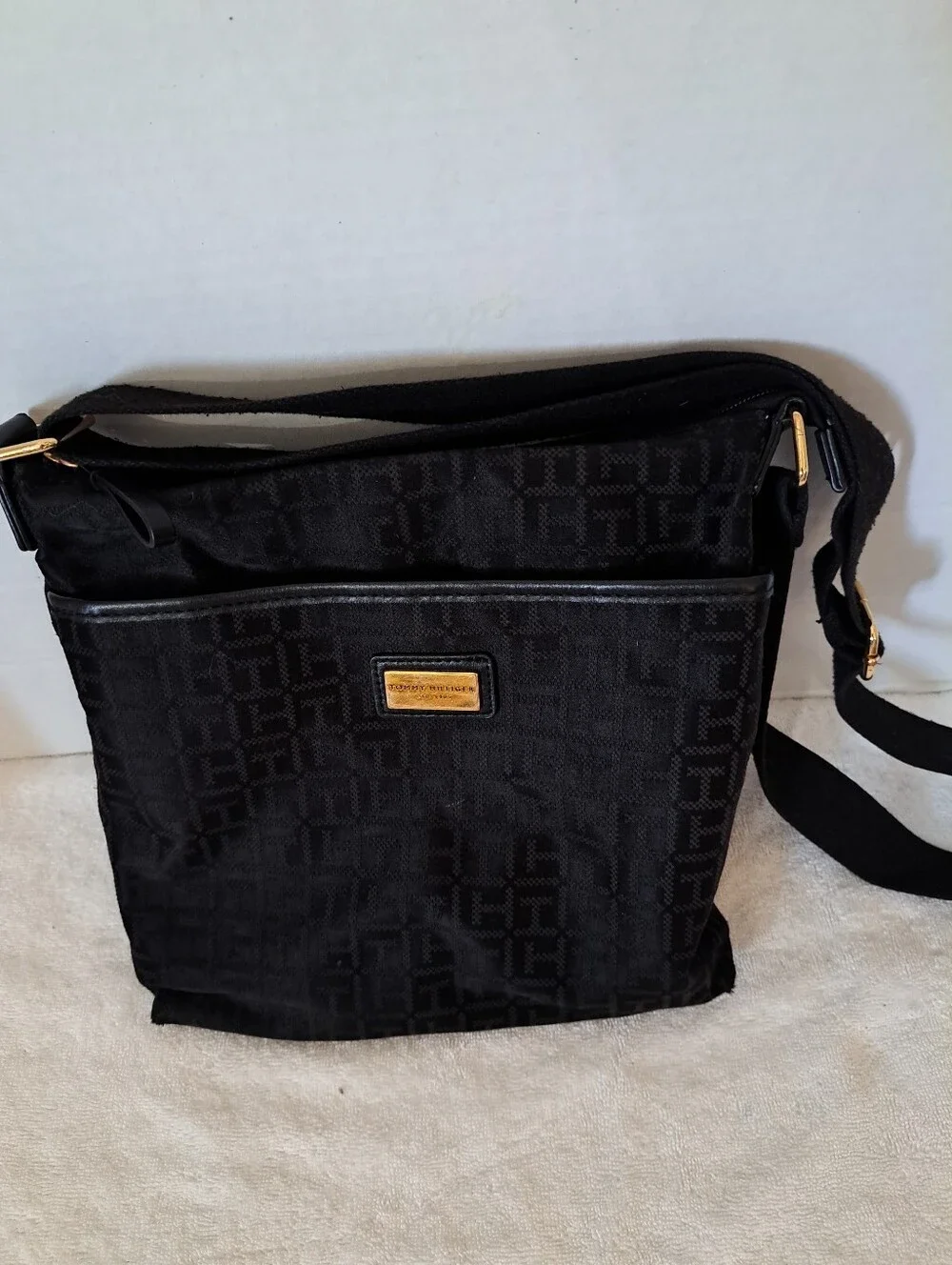 Black Men's Crossbody Shoulder Bag